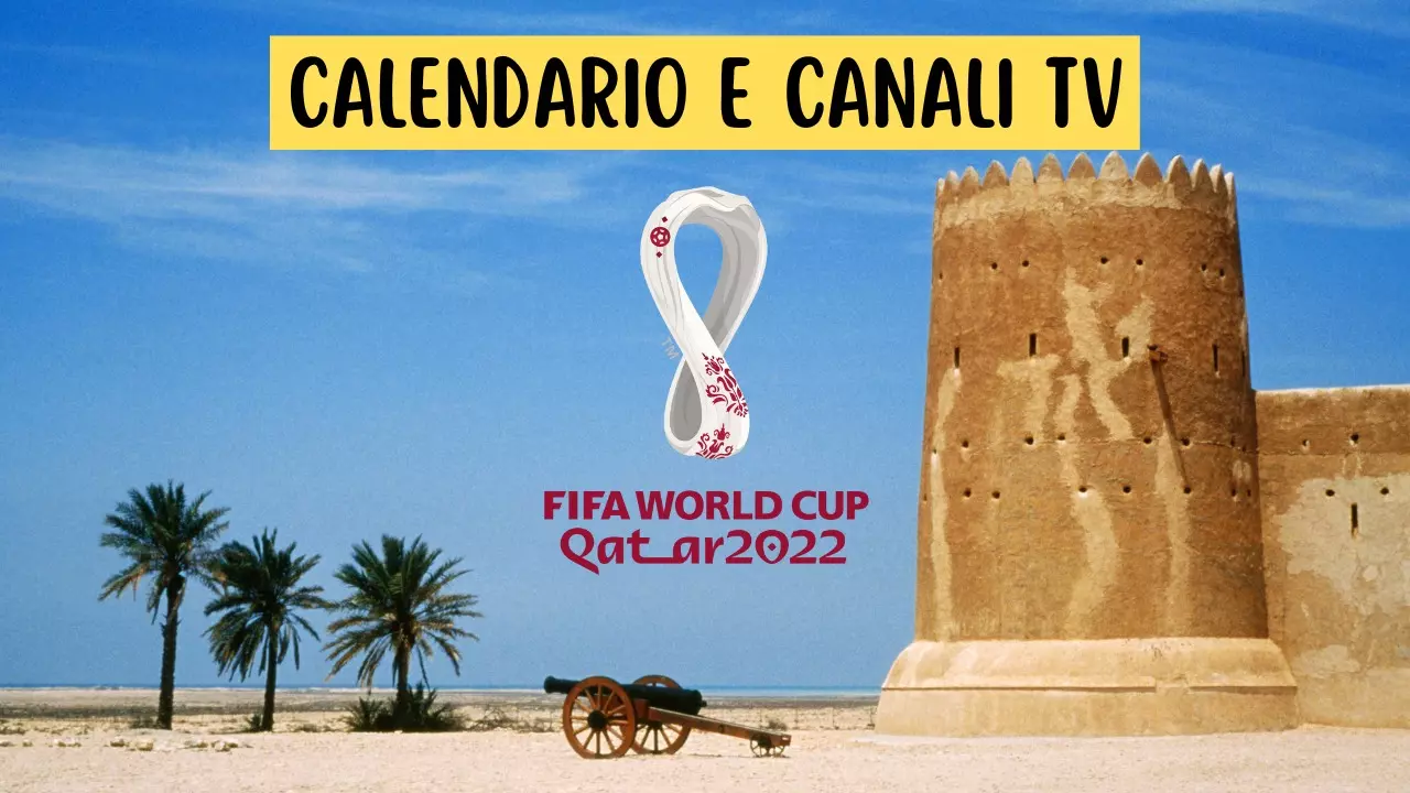 Calendario e Palinsesto TV Mondiali Qatar 2022